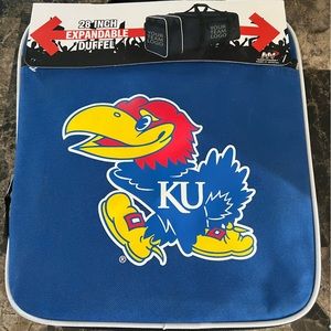 KU duffle bag NWT